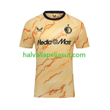 Jalkapallo Pelipaidat/Peliasut Feyenoord Rotterdam Neljäspaita 2024-2025 Lyhythihainen